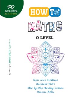 How To Maths O Level P2