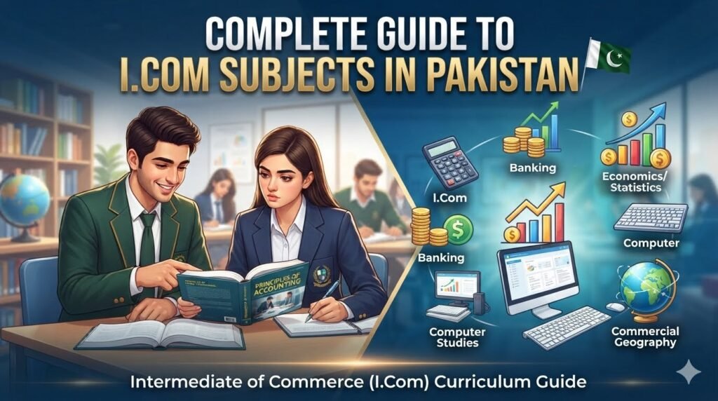 Subjects of I.Com